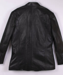 Alternative view of Douglas Black Blazer Leather Jacket For Men