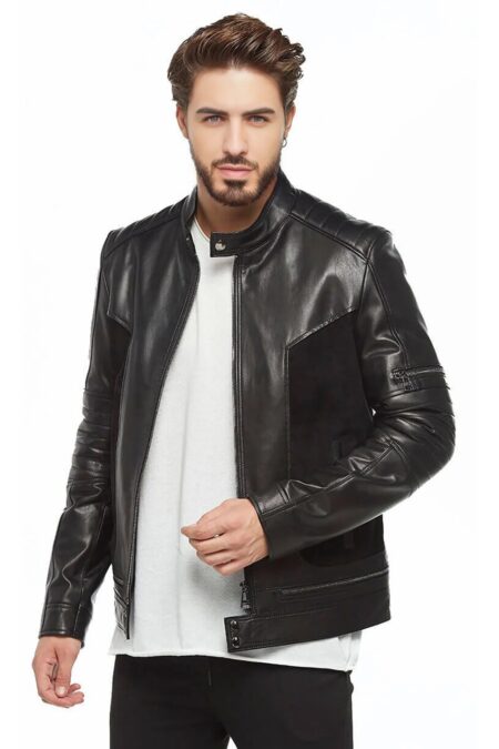 Andrew Stylish Leather Jacket For Men