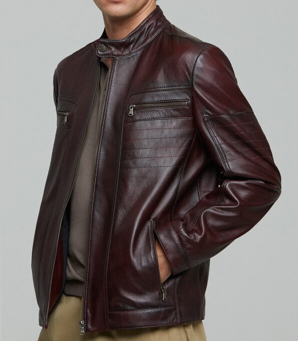 Bordeaux-George-Mens-Leather-Jacket-3