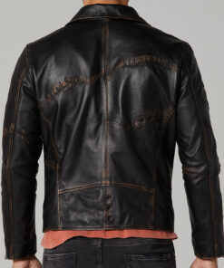 Alternative view of Bronze Cobain Men’s Leather Jacket
