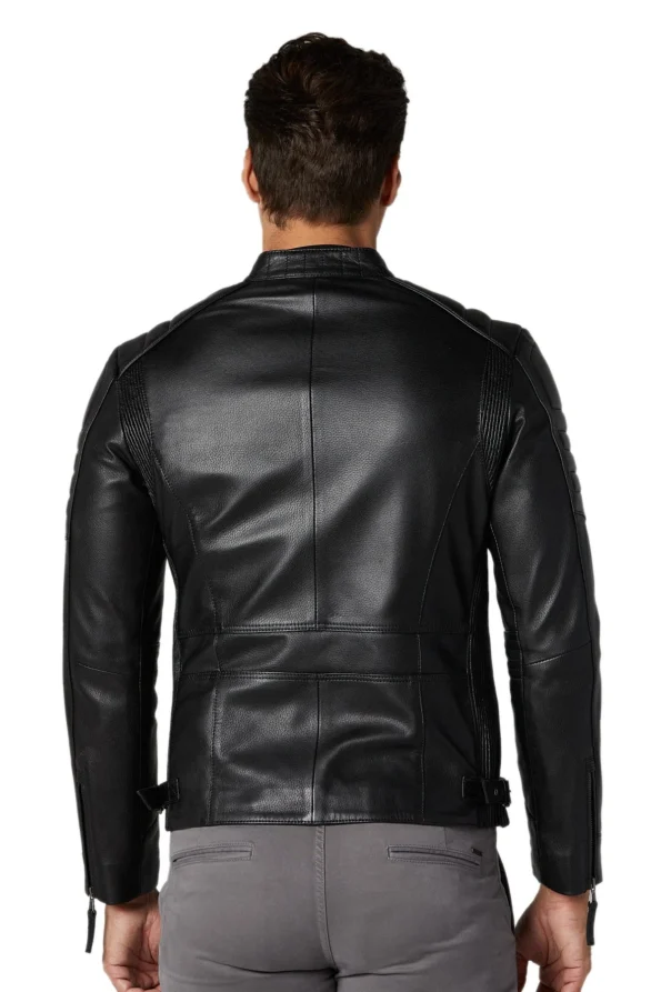 Marlon-Teixeira-Mens-100-Real-Black-Leather-Biker-Style-Classic-Jacket-2