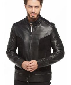 Alternative view of Andrew Stylish Leather Jacket For Men